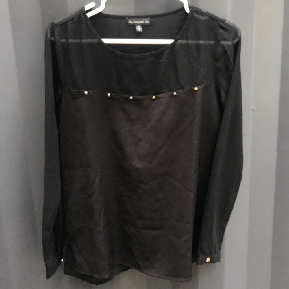 Black dress top